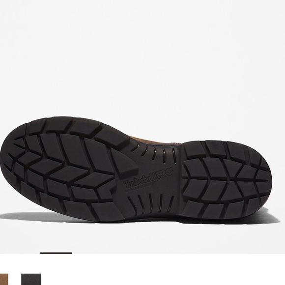 Timberland PRO Nashoba Composite Toe Work Boot 7.5 Wide Turkish Coffee Brown - Picture 3 of 9